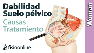 ¿Qué causa el debilitamiento del suelo pélvico?