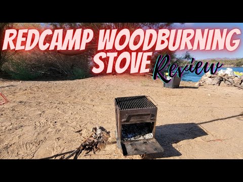 Redcamp Wood Burning Stove Review and Modifications - YouTube