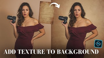 Add Texture To Background in Photoshop 2024