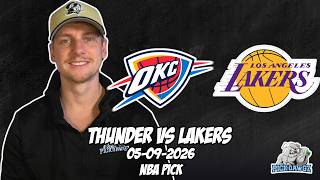 Oklahoma City Thunder vs Los Angeles Lakers 5/9/26 NBA Free Picks & Prediction | NBA Semifinals screenshot 3