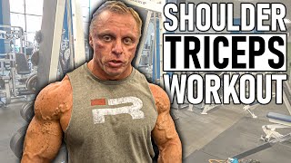 The Best Workout for big SHOULDERS & TRICEPS