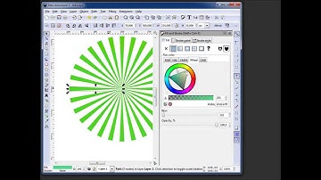 Sunrays in Inkscape