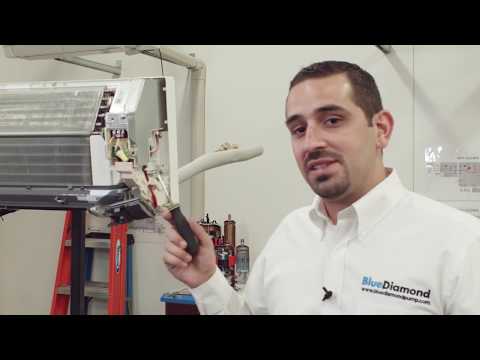 How to Install a Blue Diamond Condensate Pump on a M-Series Wall-Mount Unit