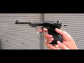 Marushin Walther P38 Shell Ejecting Spring gun マルシン ワルサーP38 カート式エアガン
