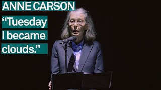 Anne Carson: Lecture on the History of Skywriting