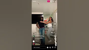 Kai cenat dances on ig live with KKVSH