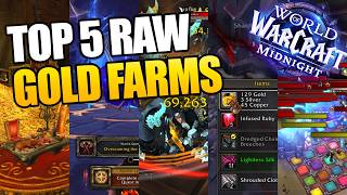 Top 5 Raw Gold Farms in WoW