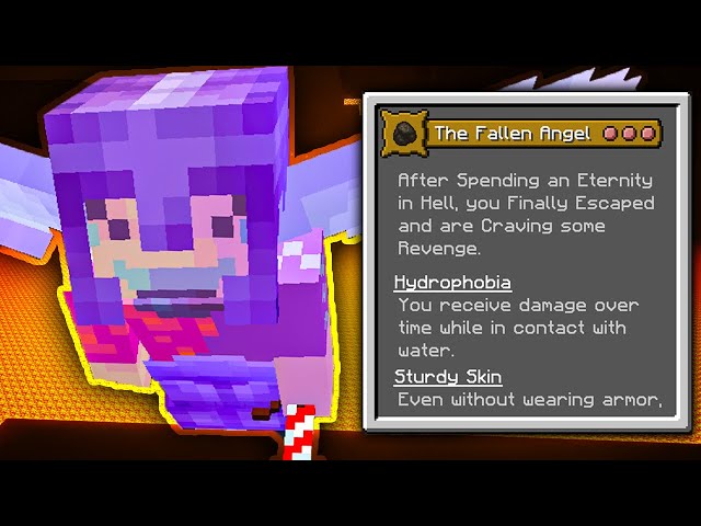 Minecraft Origins Mod: Evolved Fallen Angel (Custom Origin) - YouTube
