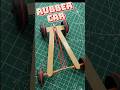 Easily Make Rubber Power Car at Home 🚗 | Simple DIY Experiment