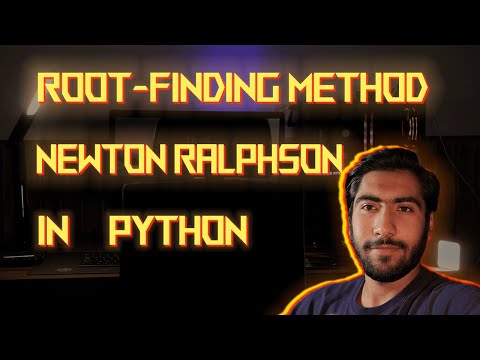 Numerical Methods: FAcademy Short Explains - Newton Ralphson Method, Python Example [English]