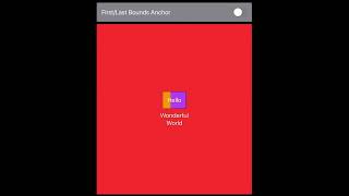SwiftUI: View Preference & Bounds Anchor