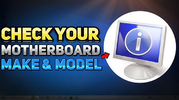 How to Check Motherboard Model in Windows 10 (Tutorial)