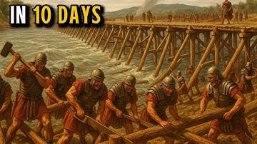 This Is How Caesar’s Bridge Was Built in Just 10 Days in Ancient Rome
