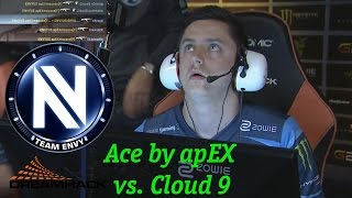 DreamHack 2016. EnVyUS.apEX ace vs. Cloud9. Play-off 1/2 #CyberWins #Dreamhack #DHopen