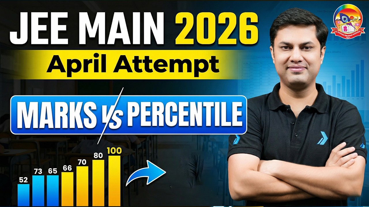 🚨 JEE Main 2026 April Attempt: Expected Marks 🆚 Percentile (All Shifts ...
