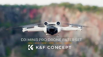 DJI Mini 3 Pro ND Filters | K&F CONCEPT Drone Filter Set Test