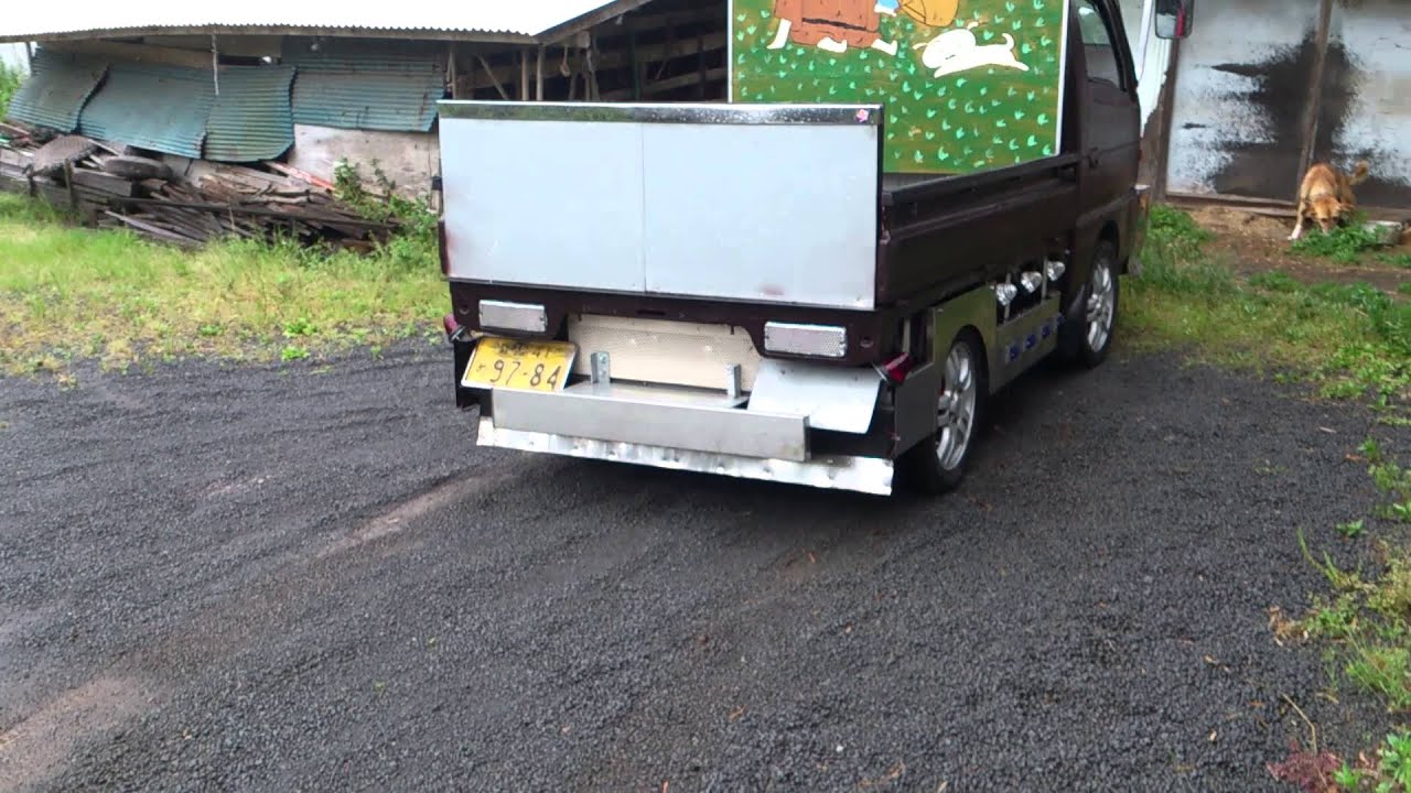 軽トラ デコトラ マニ割り 用 マフラー いえろーちゃんぷオリジナル