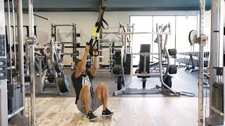 TRX Squat to T Pull