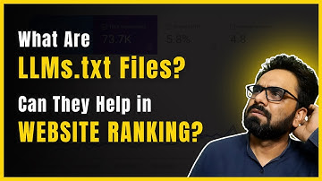 What Are LLMs.txt Files for SEO And Can They Help in Ranking Your Website? - Robin Mehta