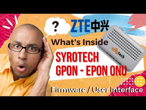 Syrotech Gpon Epon ONU User Interface | syrotech gpon onu configuration | syrotech onu review