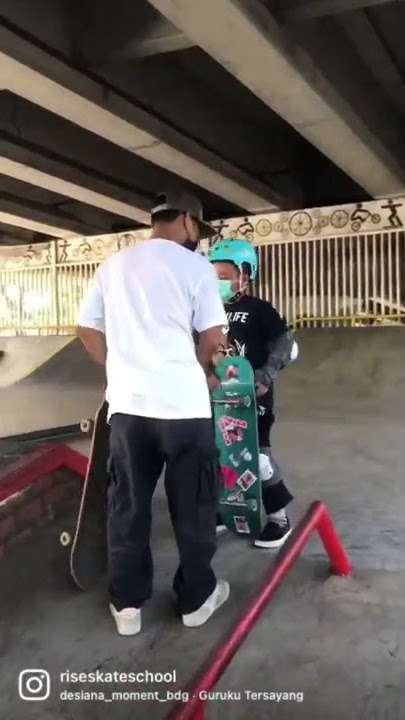 Belajar skate bareng Rise Skate School