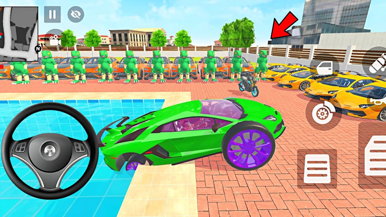 Car bike game*Franklin ordered an Indian police car and Lamborghini or ninja in the game 🎮 bike 🚳 🚨