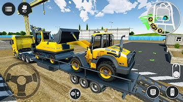 Drive Simulator 2 Lite Construction Vehicles Transport | Best Android IOS Gameplay HD