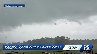 National Weather Service confirms touchdown of EF1 tornado in Cullman County