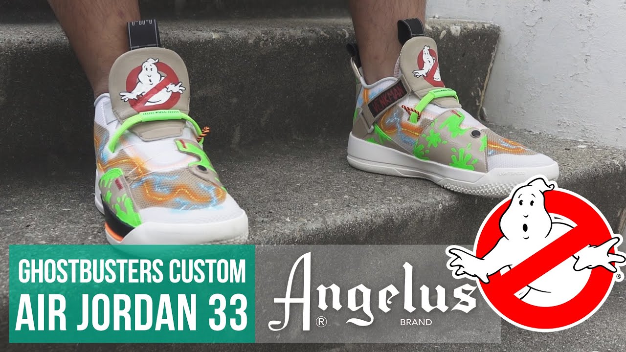 Ghostbusters Custom Air Jordan 33 