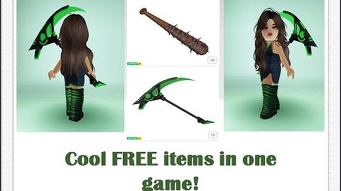 |Hard| Cool FREE items in one game!