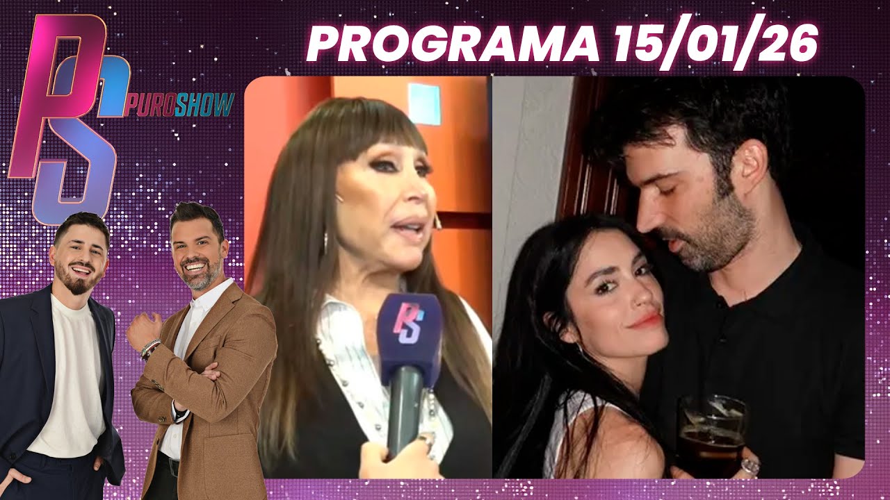 PURO SHOW - PROGRAMA 15/01/26 - LA DESILUSIÓN DE MORIA POR EL CASAMIENTO DE LALI CON PEDRO ROSEMBLAT
