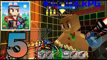 Monster Siege - Part 5 | Gameplay Walkthrough | Pixel Gun 3D