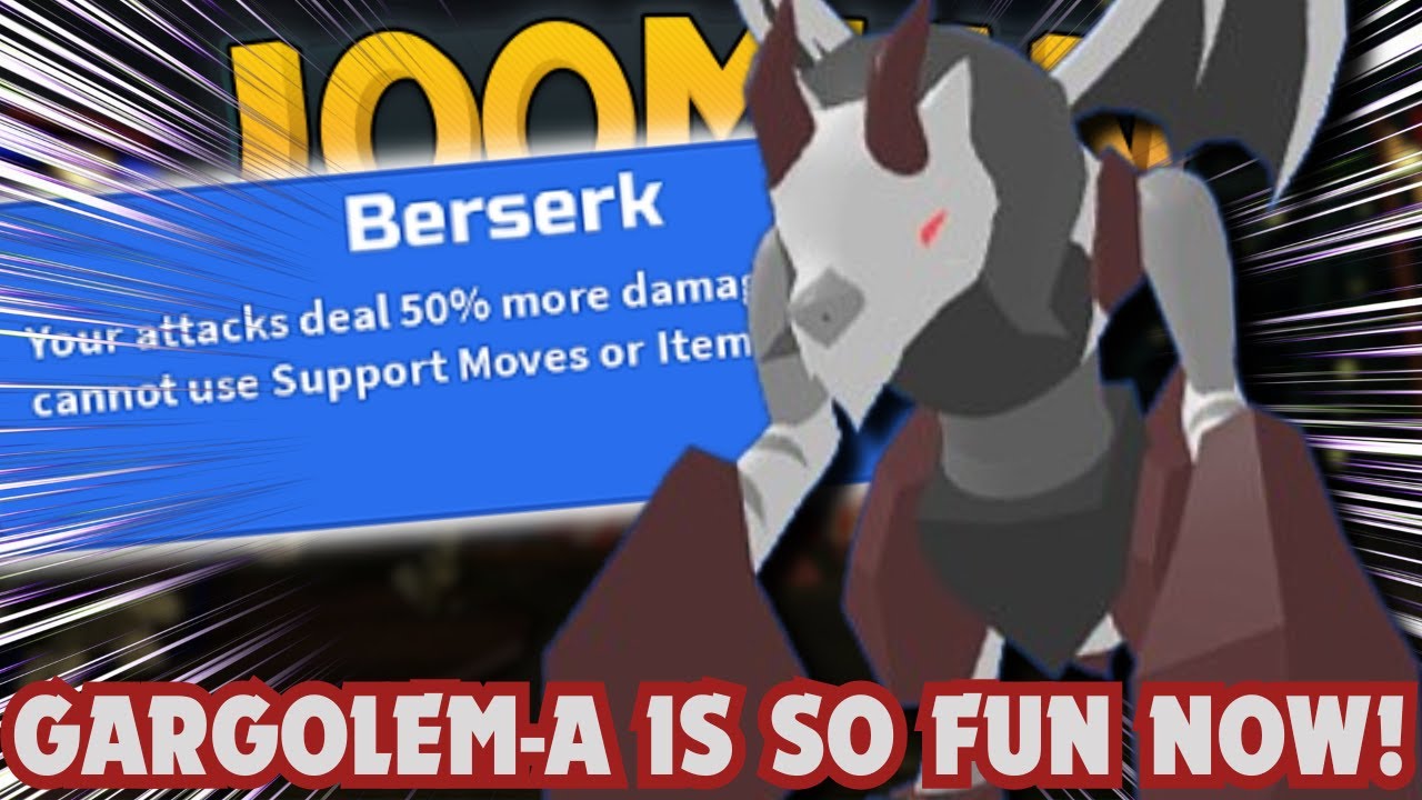 ГАРГОЛЕМ-А ТЕПЕРЬ МОЙ ЛЮБИМЫЙ PVP-ЛУМИАН ВСЕХ ВРЕМЁН. - Loomian Legacy PvP