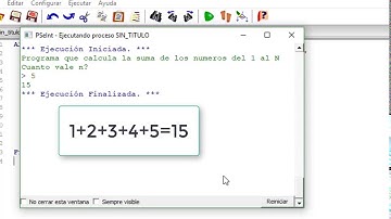 PSeInt.  FUNCIÓN MIENTRAS. Sumatoria. Explicación detallada.
