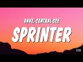 Central cee x Dave Sprinter Lyrics