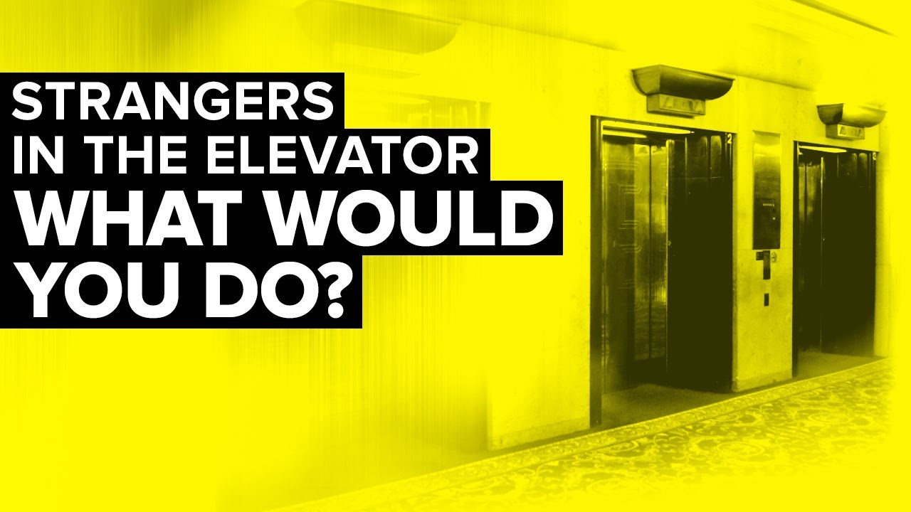 A Stranger In the Elevator With You: What Would You Do?