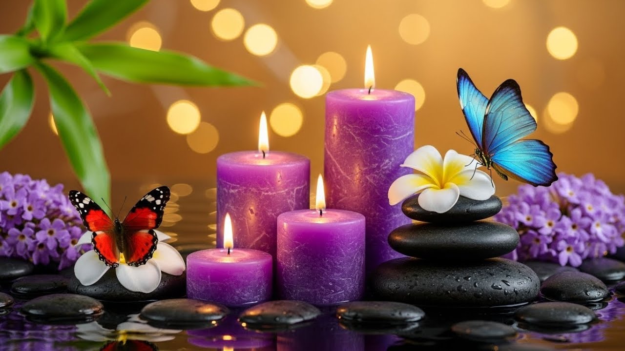 Soothing Spa Piano 🌿 Relaxing Sleep Music & Nature Sounds For Calm Mind, Anxiety Relief, Deep Sleep