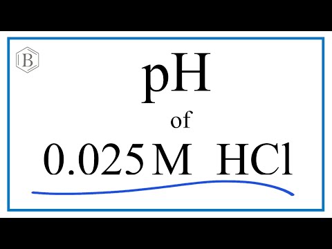 Video: Hur hittar du H+ från HCL?