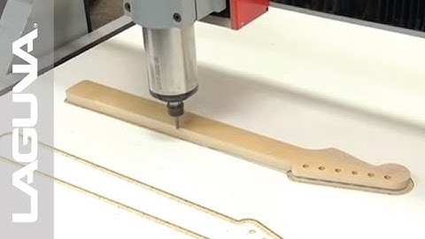 Creating a Guitar Neck: Swift CNC Router by Laguna Tools