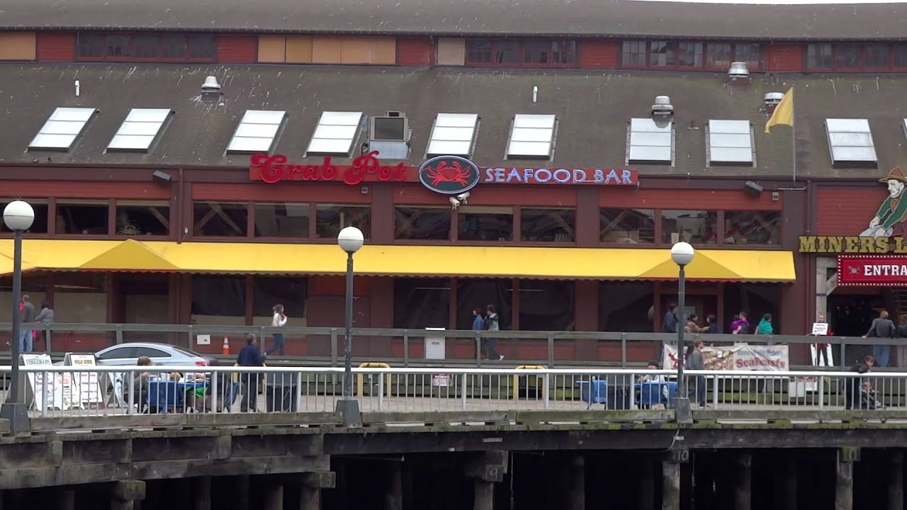 Vancouver Vlog: Seattle, Pike Place Market, Crab Pot