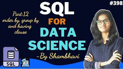 SQL for data science Part:12 dql commands|sql for beginners| sql queries| dql commands|sql functions
