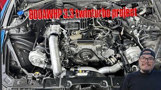800awhp KIA stinger/G70 custom twin turbo kit