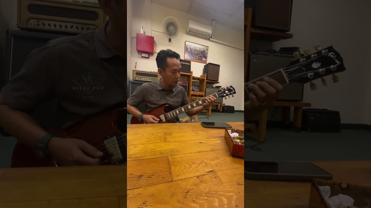 GG from Guitar Pro testing my Gibson SG Standard (USA) sound and playability.