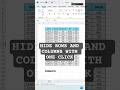 Excel Tips: Group &amp; Ungroup Rows (The Secret You Aren't Using) #shorts #excel