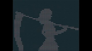 Bad Apple Edit [1080p60] (ASCII Art) ft. Linux Terminal