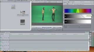HOWTO Chroma Key in Final Cut Express FCE