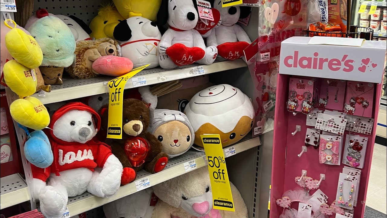 Valentines Clearance & Easter Walk-Through | Walgreens ~ Walmart ~ CVS | Update On V-Bears @ Walmart