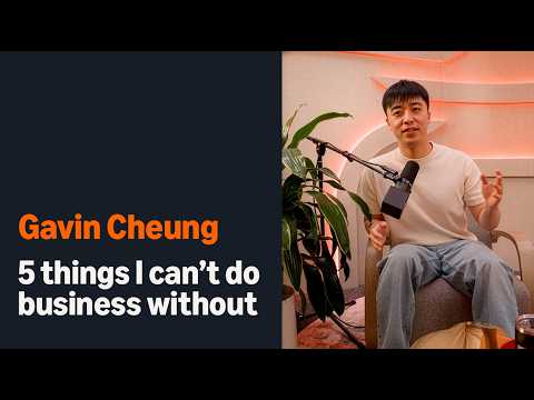 5 Things I Can't Do Business Without | Amazon advertising strategies with Gavin Cheung