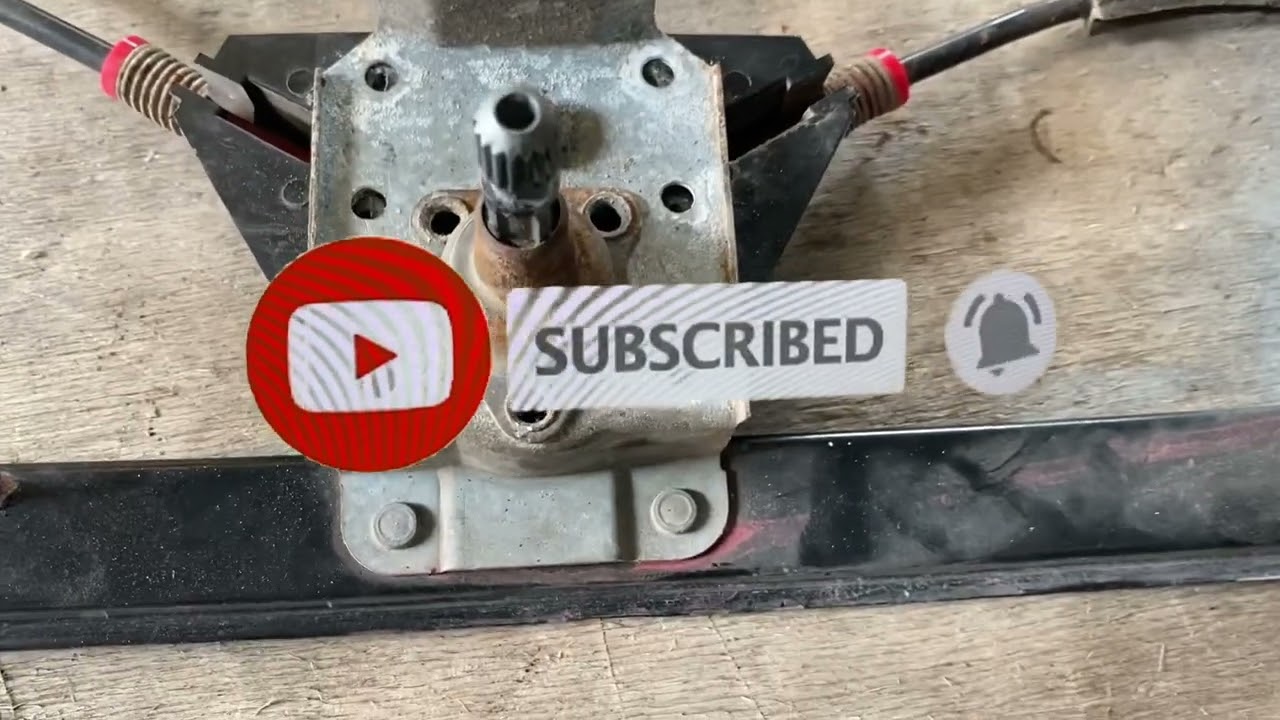 Como reparar elevador de ventana que truena y se patina? fácil y barato 10 dlls vw derby golf jetta