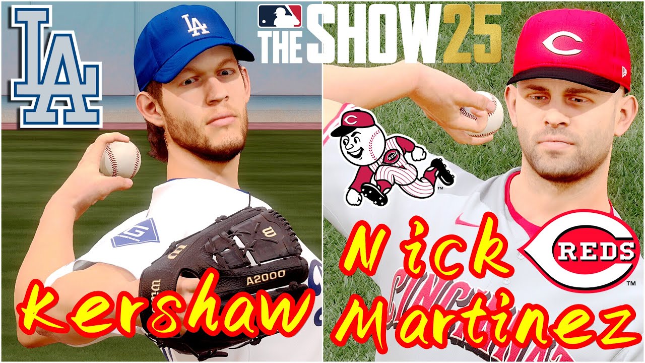 ⚾Dodgers・Clayton Kershaw🆚Reds・Nick Martinez🏟️Dodger Stadium